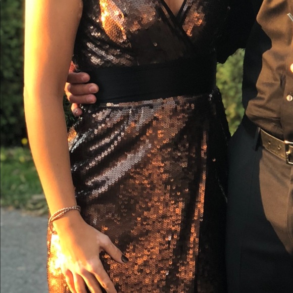 BCBG sequin formal dress - Picture 2 of 6